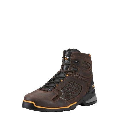 Ariat Rebar Flex 6" - Werkschoenen Chocola Bruin Heren - 30820-832